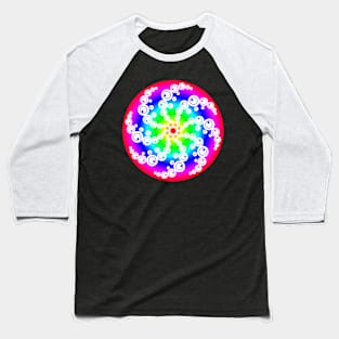 Abstract Crop Circle Baseball T-Shirt